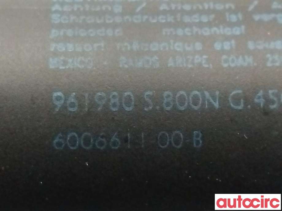 Baklukedemper til Tesla Model S 2016-2021 (Fase 2)  (TESLA|6006611-00-B|)