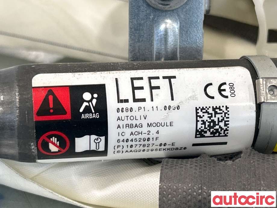 Airbag gardin venstre til Tesla Model 3 2018-2023 (Fase 1)  (TESLA|1077827-00-E)