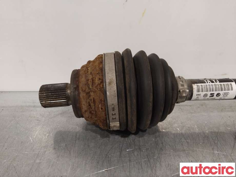 Drivaksel venstre foran til VW Golf VI 2008-2012  (VOLKSWAGEN|1K0407271CP||1K0407271LB)