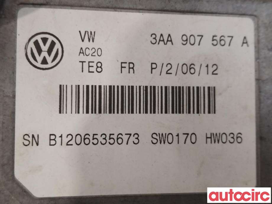 Sensor radar til VW Passat 2011-2015 (B7) (B7) (VOLKSWAGEN|3AA907567A)
