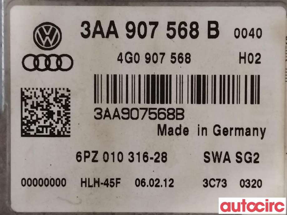 Styreenhet diverse til VW Passat 2011-2015 (B7) (B7) (VOLKSWAGEN|3AA907568B)