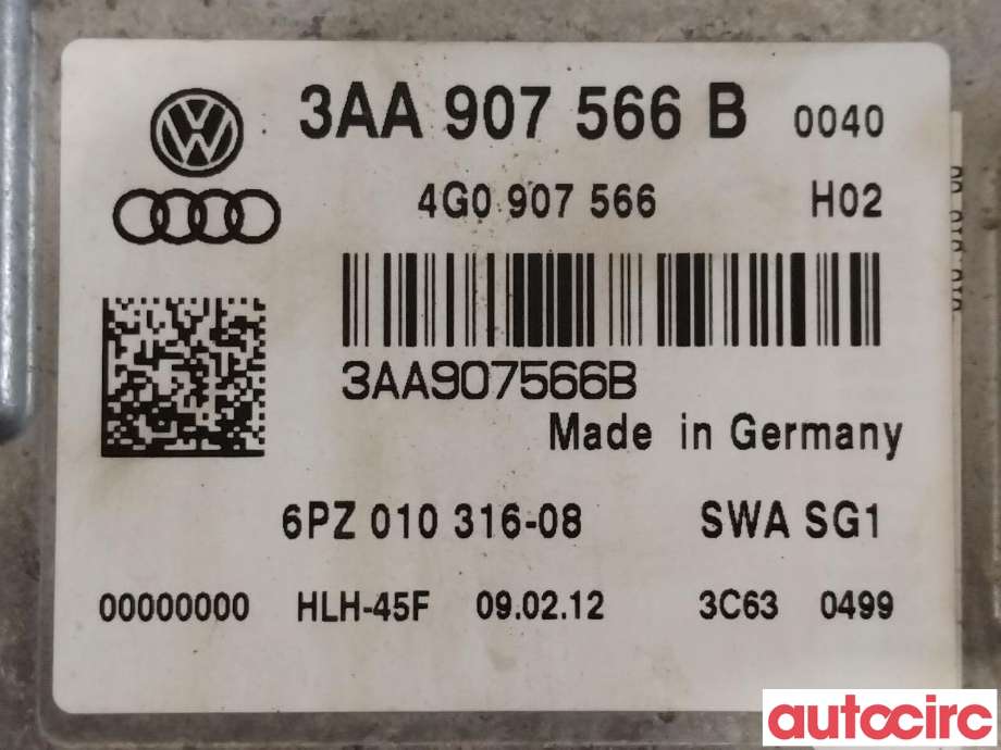 Styreenhet diverse til VW Passat 2011-2015 (B7) (B7) (VOLKSWAGEN|3AA907566B)