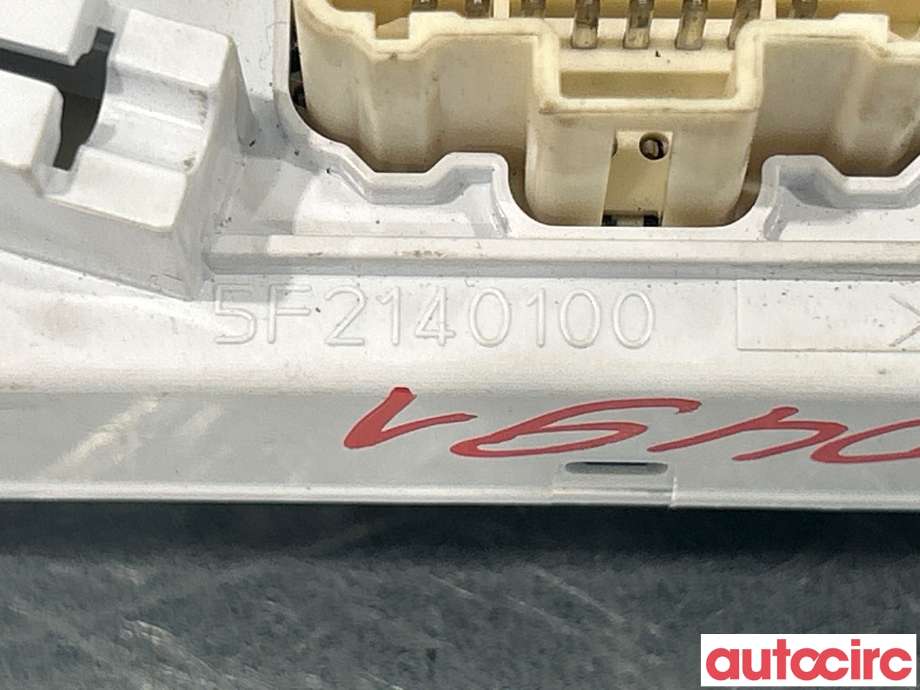 Varmeapparat betjening til Renault Kangoo 2008-2021 (Type II)  (RENAULT|5F2140100)