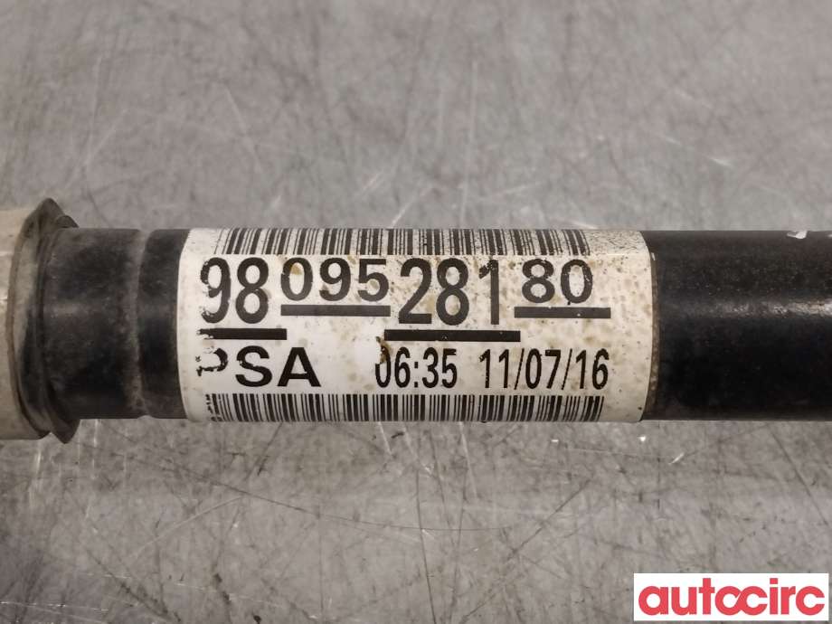 Drivaksel høyre foran til Peugeot 308 2013-2021 (Type II)  (PEUGEOT|9815636280)