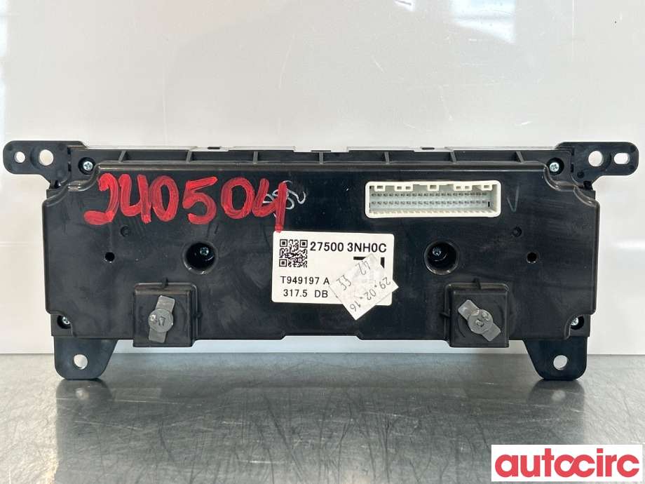 Varmeapparat betjening til Nissan Leaf 2011-2017 (Type I)  (NISSAN|275003NH0C)