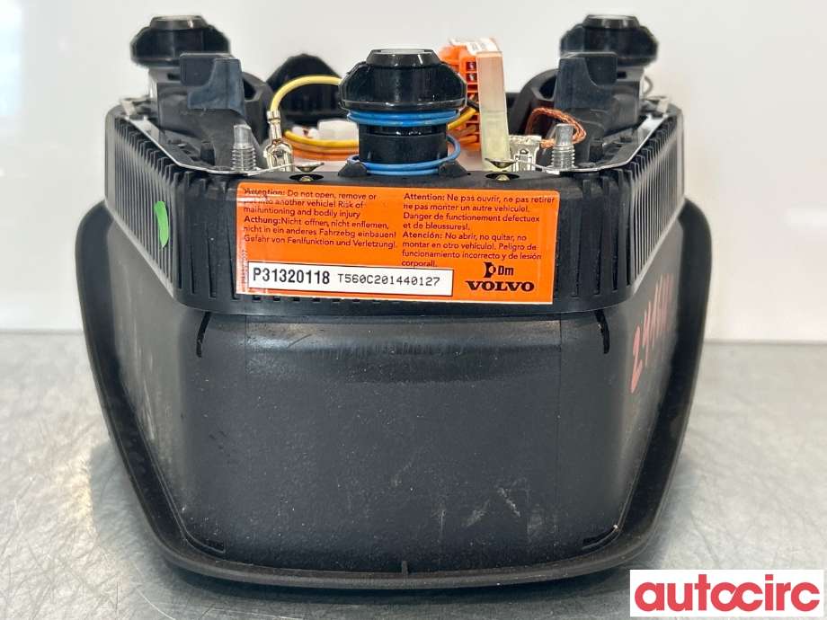 Airbag rattpute til Volvo V70 2007-2013 (Type III, Fase 1)  (VOLVO|31418061|)