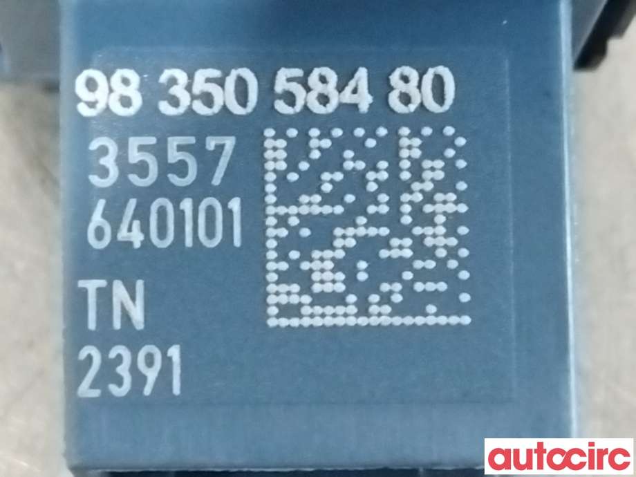 Bryter diverse til Peugeot 308 2021-->> (Type III)  (PEUGEOT|98350584ZD|9835058480)
