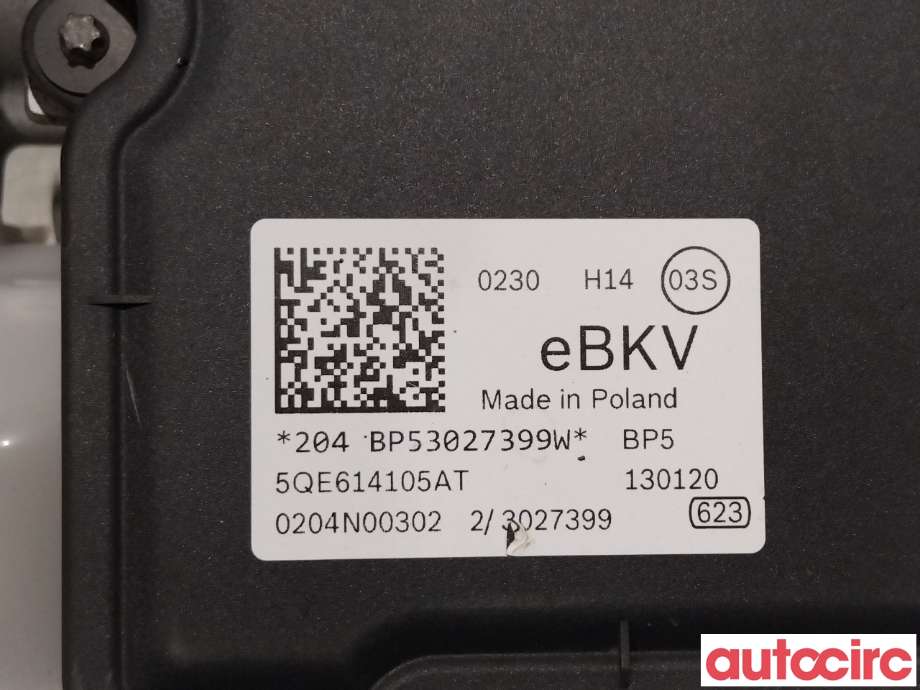 Bremsekraft-forsterker til VW e-Golf 2017-2020 (Fase 2)  (VOLKSWAGEN|5QE614105AT|0204N00302)