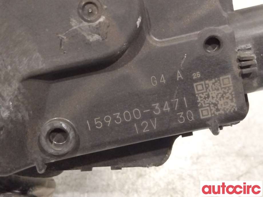 Viskermotor frontrute til Mitsubishi Outlander 2012-2015 (Type III, Fase 1)  (MITSUBISHI|8250A609|159300-3471|)