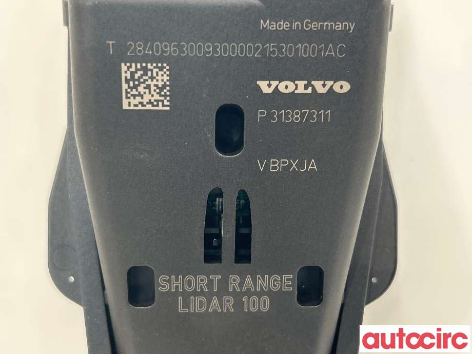 Sensor radar til Volvo XC70 2014-2016 (Type II, Fase 2)  (VOLVO|31387311)