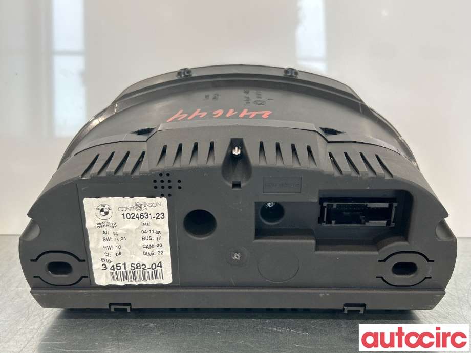 Multimedia display (MCU - Media Controller Unit) til BMW X3 2007-2010 (Fase 2) (E83) (E83) (BMW|62103451582)