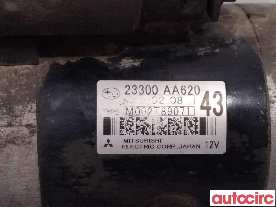 Starter diesel til Subaru Legacy 2009-2015  (SUBARU|23300AA620)