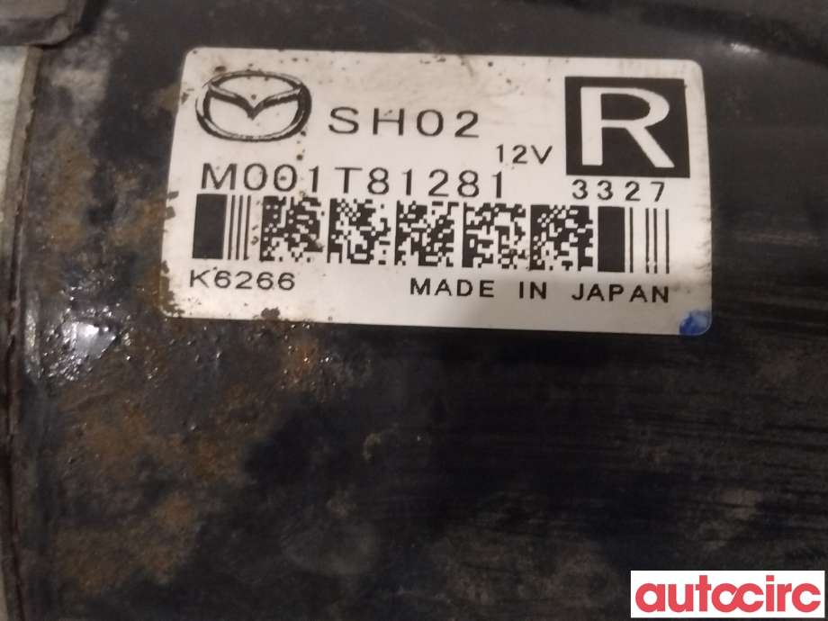 Starter diesel til Mazda CX-5 2012-2017 (Type I)  (MAZDA|SH02-18-400|M001T81281|SH02)
