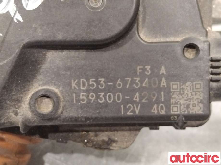 Viskermotor frontrute til Mazda CX-5 2012-2017 (Type I)  (MAZDA|KD53-67-340D|159300-4291|KD53-67340A)