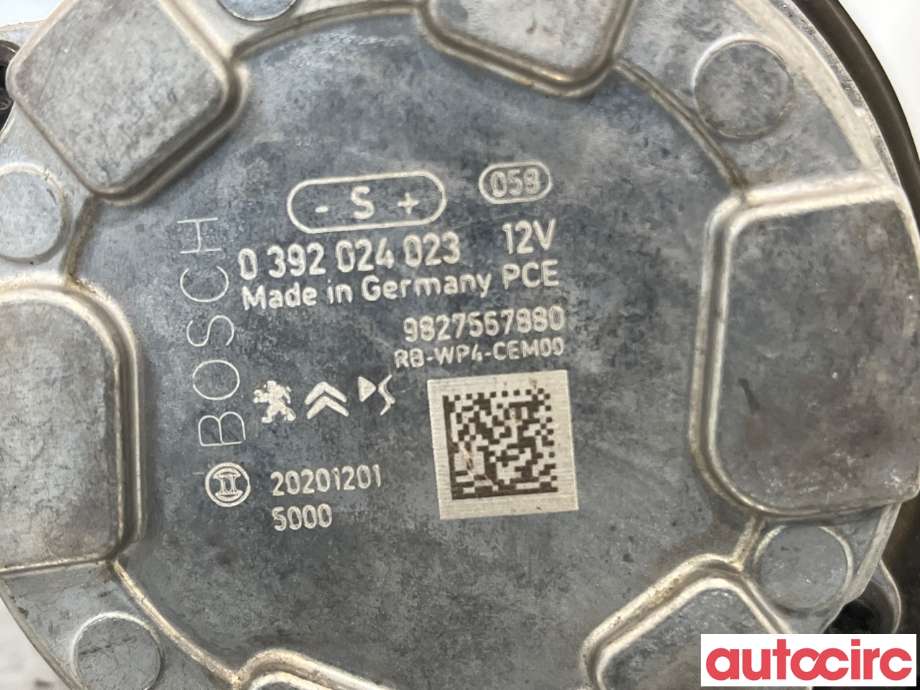 Sirkulasjonspumpe til Peugeot 2008 2019-->> (Type II)  (PEUGEOT|9827567880|0392024023)