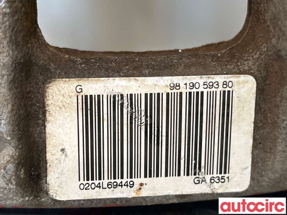 Bremsecaliper venstre bak til Peugeot 2008 2019-->> (Type II)  (PEUGEOT|1608998880||9819059380)