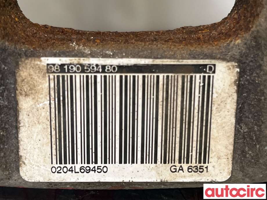 Bremsecaliper høyre bak til Peugeot 2008 2019-->> (Type II)  (PEUGEOT|1608998980||9819059480)
