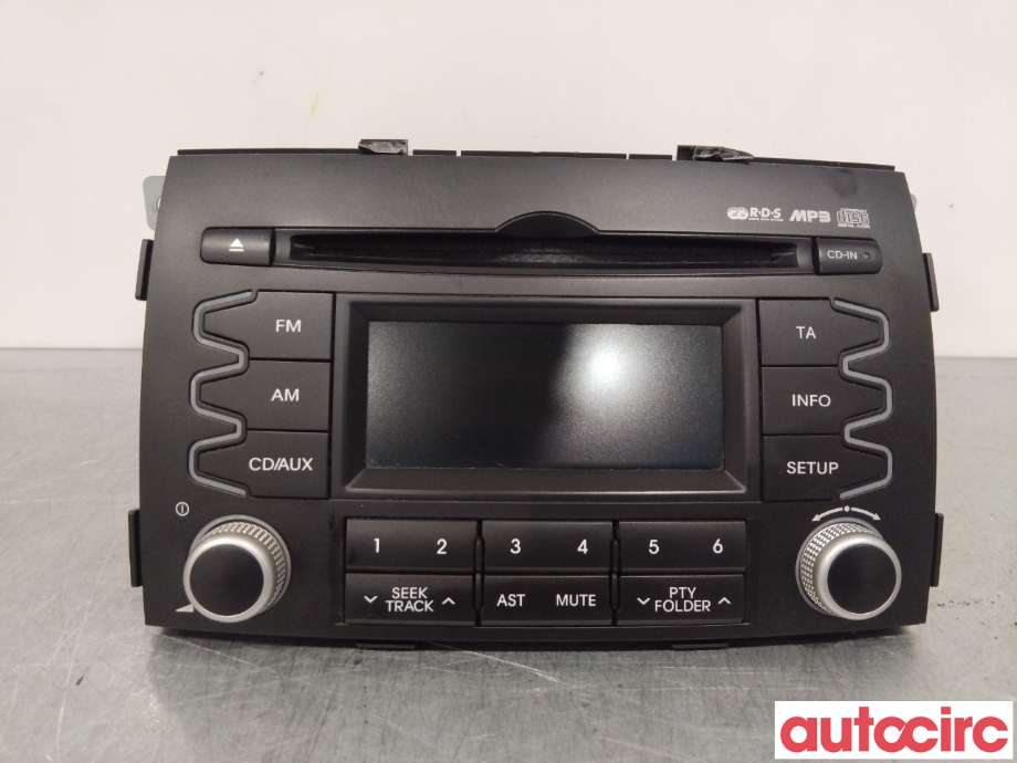 Bilstereo til Kia Sorento, 2011-2015 Type II (KIA|961402P800CA)