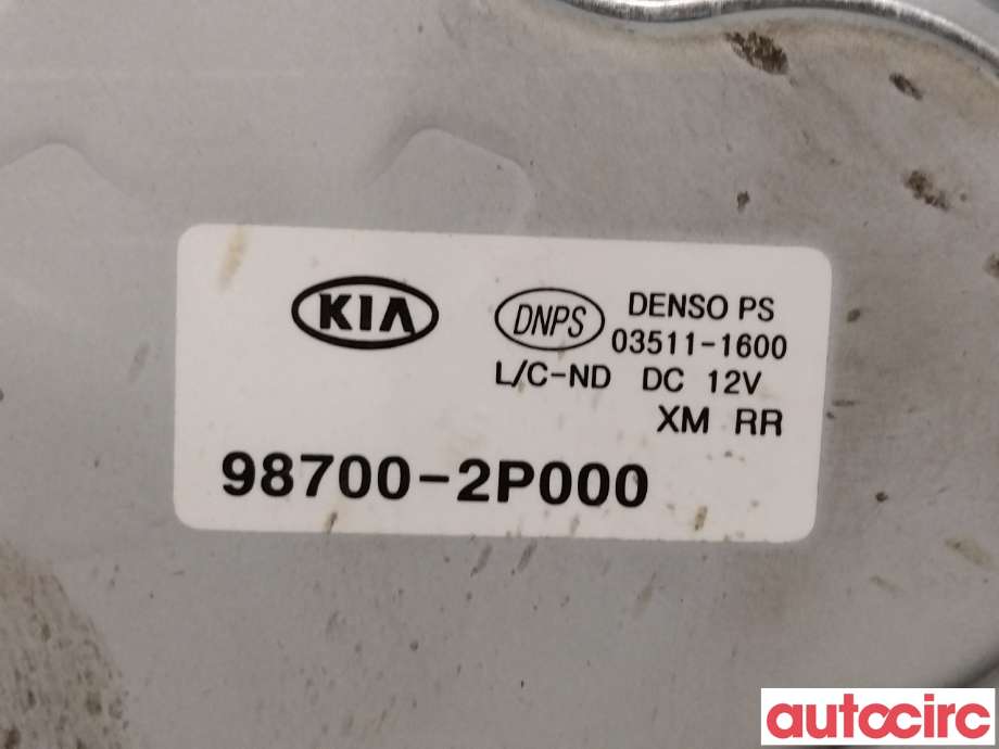 Viskermotor bakrute til Kia Sorento 2011-2015 Type II  (KIA|987002P000)