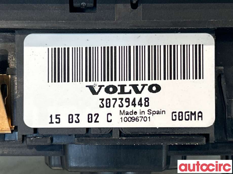 Bryter lys til Volvo XC70 2014-2016 (Type II, Fase 2)  (VOLVO|31443839|30739448)