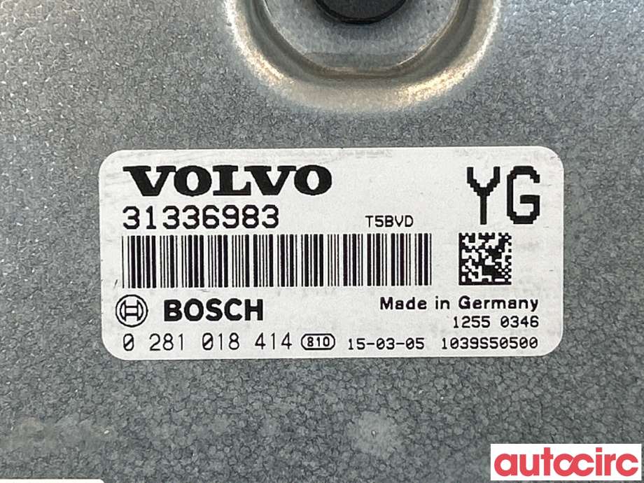 Styreenhet motor til Volvo XC70 2014-2016 (Type II, Fase 2)  (VOLVO|36001858|0281018414|31336983)