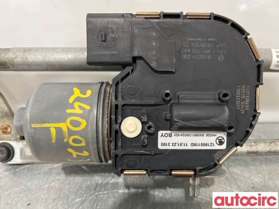 Viskermotor frontrute til Škoda Octavia 2009-2013 (Type II, Fase 2)  (SKODA|1Z1955119C|1397220652|1Z1955119D)