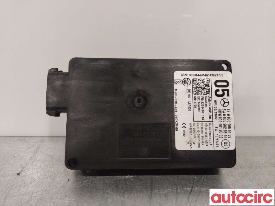Sensor radar til Mercedes CLA 2013-2019 (C117) (C117) (MERCEDES|A0009055103)