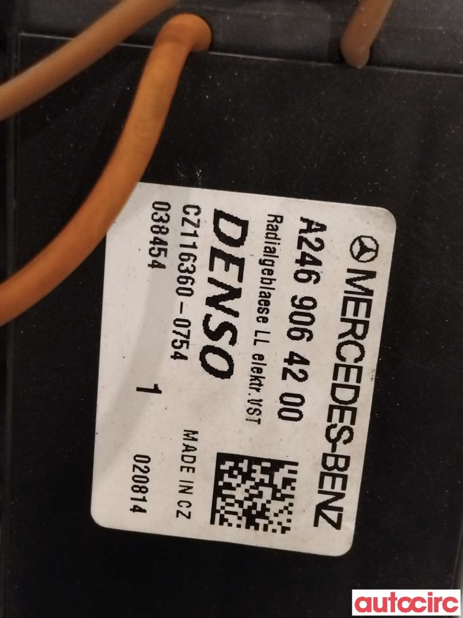 Varmeapparat motor til Mercedes CLA 2013-2019 (C117) (C117) (MERCEDES|A2469064200)