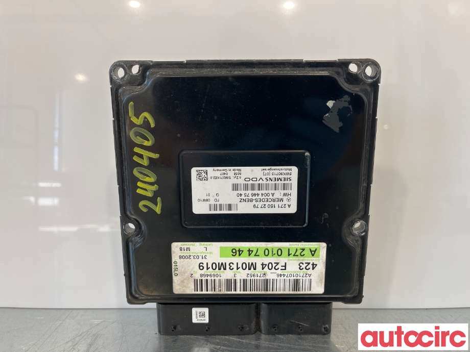 Styreenhet motor til Mercedes C-Klasse 2007-2011 (Fase 1) (W204) (W204) (MERCEDES|A2711504879|A2711502779)
