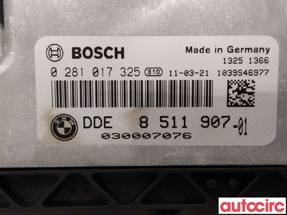 Styreenhet motor til BMW 5-Serie 2010-2017 (F10/F11) (F10/F11) (BMW|13618577835)