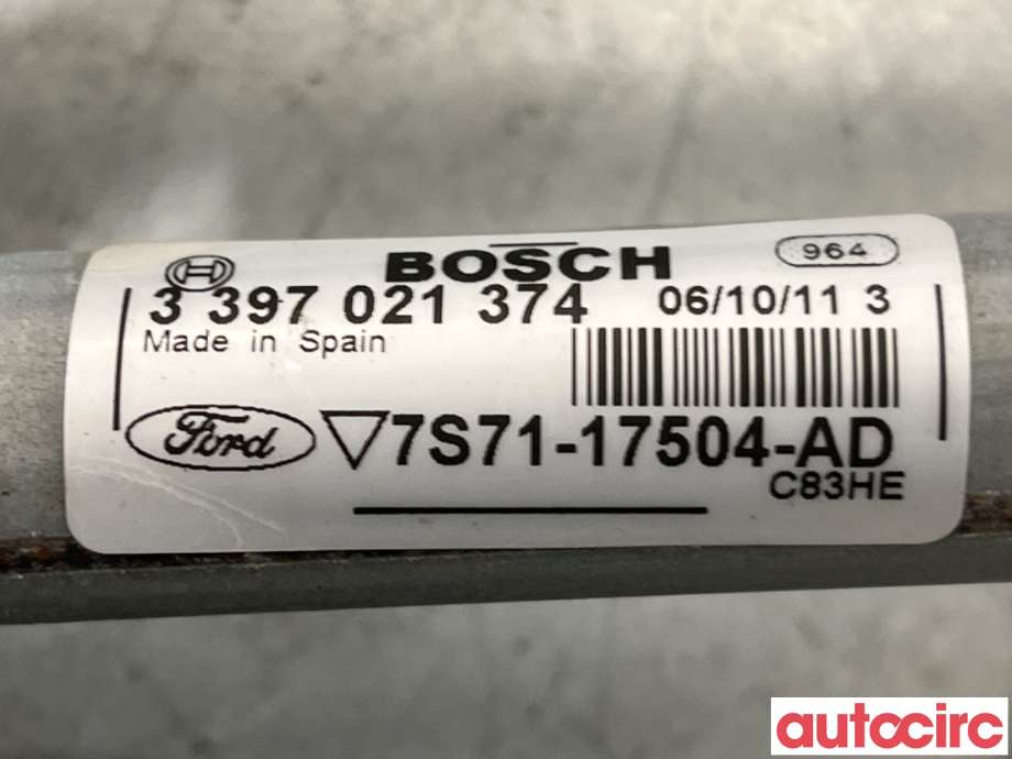 Viskermotor frontrute til Ford Mondeo 2011-2014 (Type IV, Fase 2)  (FORD|1694757|0390243069|7S71-17504-AD)