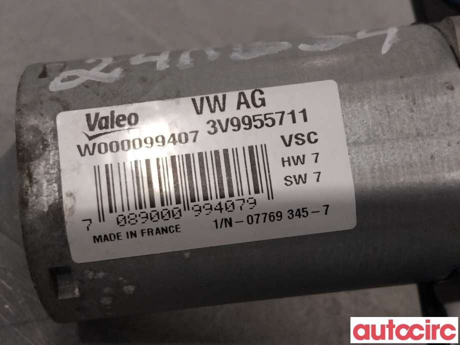 Viskermotor bakrute til Škoda Superb 2015-->> (Type III)  (SKODA|3V9955711|W000099407)