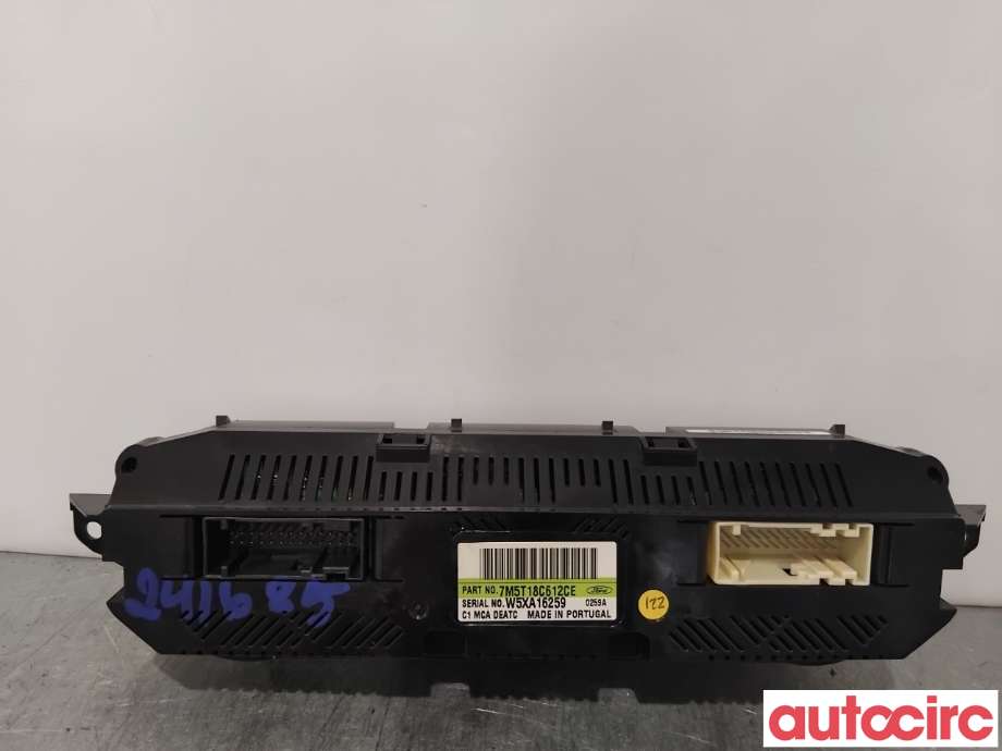 Varmeapparat betjening til Ford Focus 2008-2010 (Type II, Fase 2)  (FORD|1698893||7M5T18C612CE)