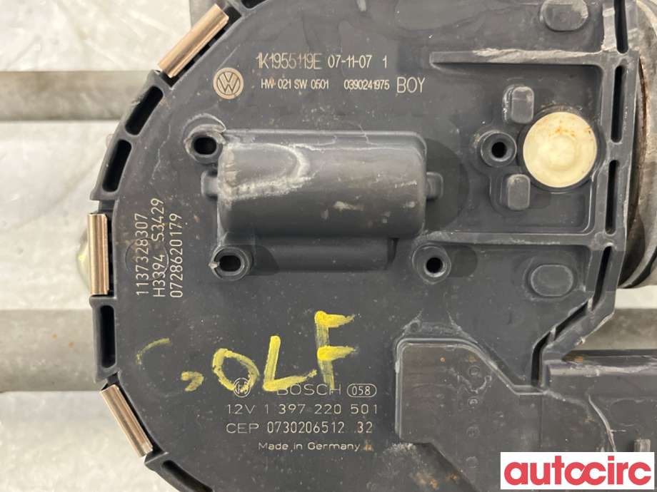 Viskermotor frontrute til VW Golf VI 2008-2012  (VOLKSWAGEN|1Q1955119B|1397220501|1Q1955119C)