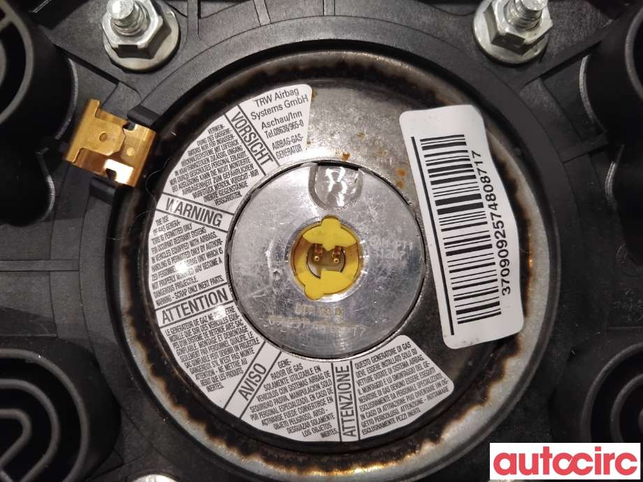 Airbag rattpute til Ford Focus 2008-2010 (Type II, Fase 2) (FORD|1670593||4M51A042B85CF3ZHE)