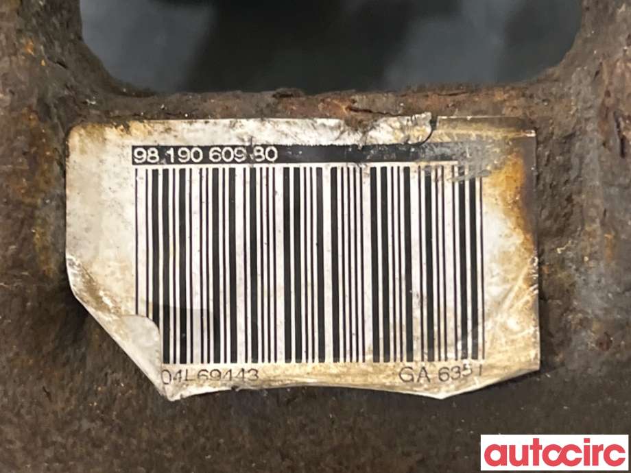 Bremsecaliper høyre bak til Peugeot 5008 2017-->> (Type II)  (PEUGEOT|1651758480||9819060980)