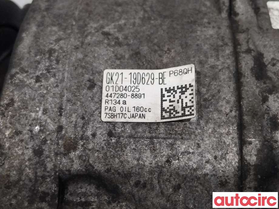 Aircondition kompressor til Ford Transit Courier 2018-2023 (Type I, Fase 2)  (FORD|2432506|447280-8891|GK21-19D629-BE)