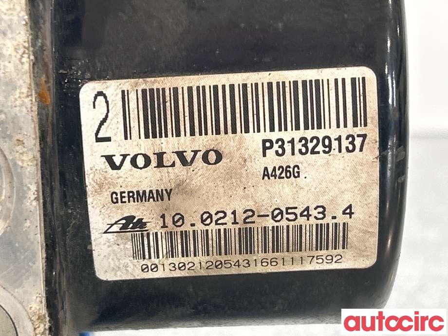 ABS sentral til Volvo V60 2010-2013 (Type I, Fase 1)  (VOLVO|31329138|100212-05434|31329137)