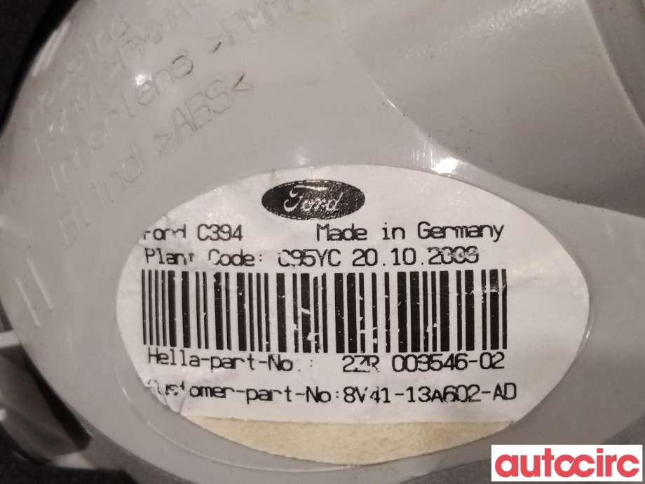 Baklykt høyre indre til Ford Kuga 2008-2012 (Type I)  (FORD|1545446|8V41-13A602-AD)