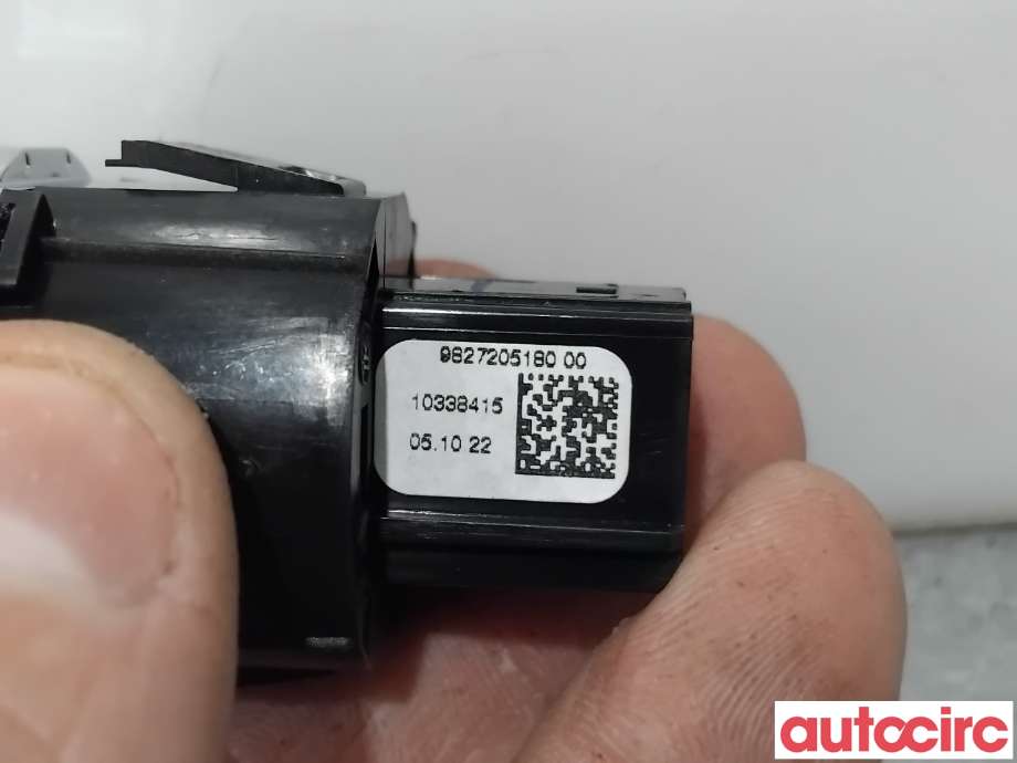 Bryter start/stopp til Peugeot 308 2021-->> (Type III)  (PEUGEOT|9827205180|)