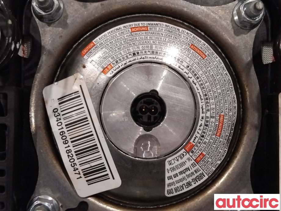 Airbag rattpute til Kia Soul 2014-2019 (Type II)  (KIA|56900E4000)