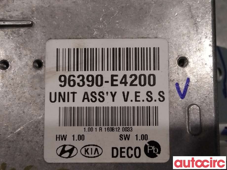 Styreenhet diverse til Kia Soul 2014-2019 (Type II)  (KIA|96390E4200)