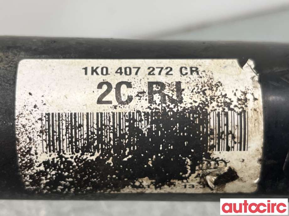 Drivaksel høyre foran til Škoda Octavia 2009-2013 (Type II, Fase 2)  (SKODA|1K0407452TX|2CRJ|1K0407272CR)