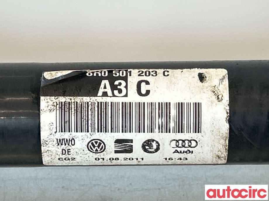 Diverse deler til Audi A6 2011-2014 (Type IV, Fase 1) (C7) (C7) (AUDI|8R0501203CX|8R0501203C)