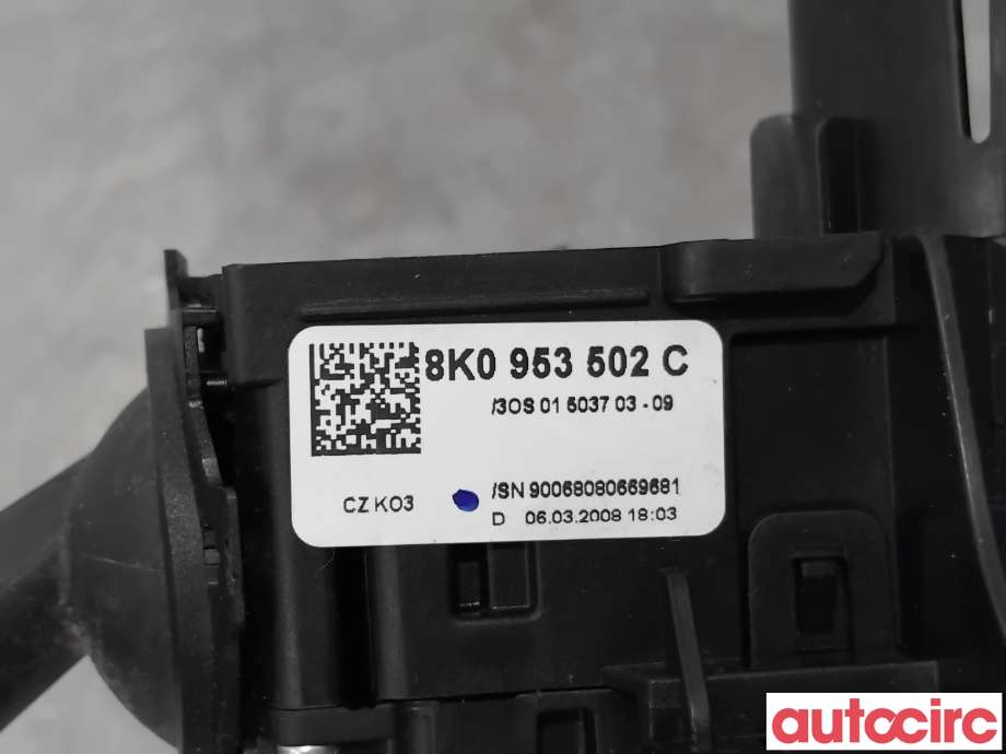 Bryter combi til Audi A5 2007-2016 (Type I)  (AUDI|8K0953502C|01503703-09)