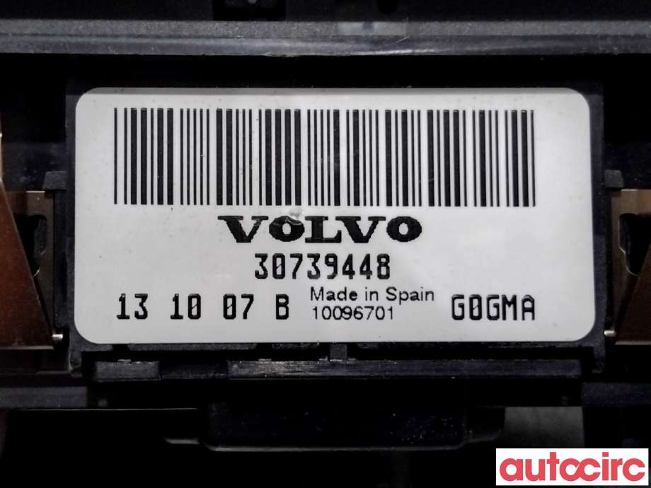 Bryter lys til Volvo V60/V60 CC 2013-2018 (Type I, Fase 2)  (VOLVO|31443839||30739448)
