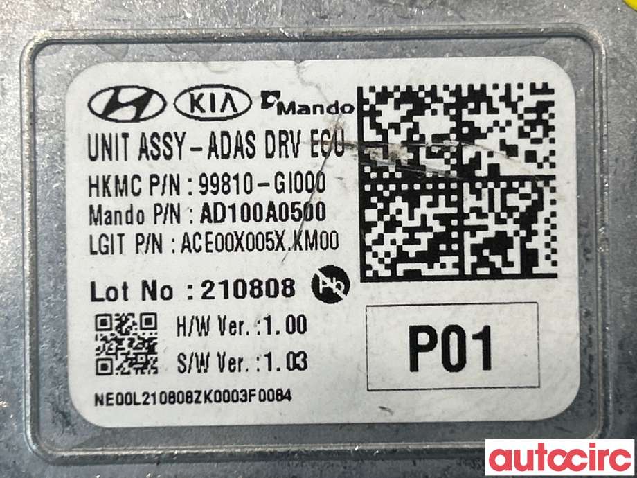 Styreenhet diverse til Hyundai Ioniq 5 2021-->>  (HYUNDAI|99810GI000)