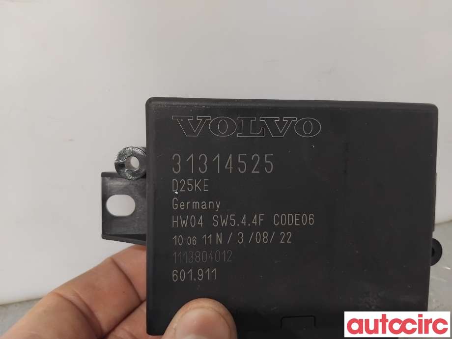 Styreenhet parkering til Volvo V60 2010-2013 (Type I, Fase 1)  (VOLVO|31341090|601911|31314525)