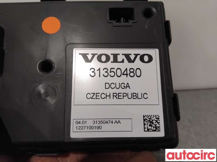Styreenhet hengerfeste til Volvo V60 2010-2013 (Type I, Fase 1)  (VOLVO|31350479||31350480)