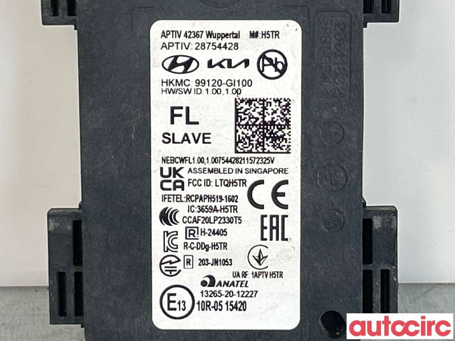 Sensor radar til Hyundai Ioniq 5 2021-->>  (HYUNDAI|99120GI100||99120-GI100)